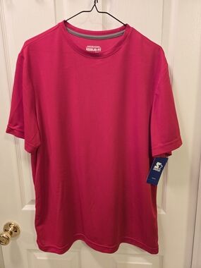 NWT Starter Men's L Red T-Shirt Moisure Wicking